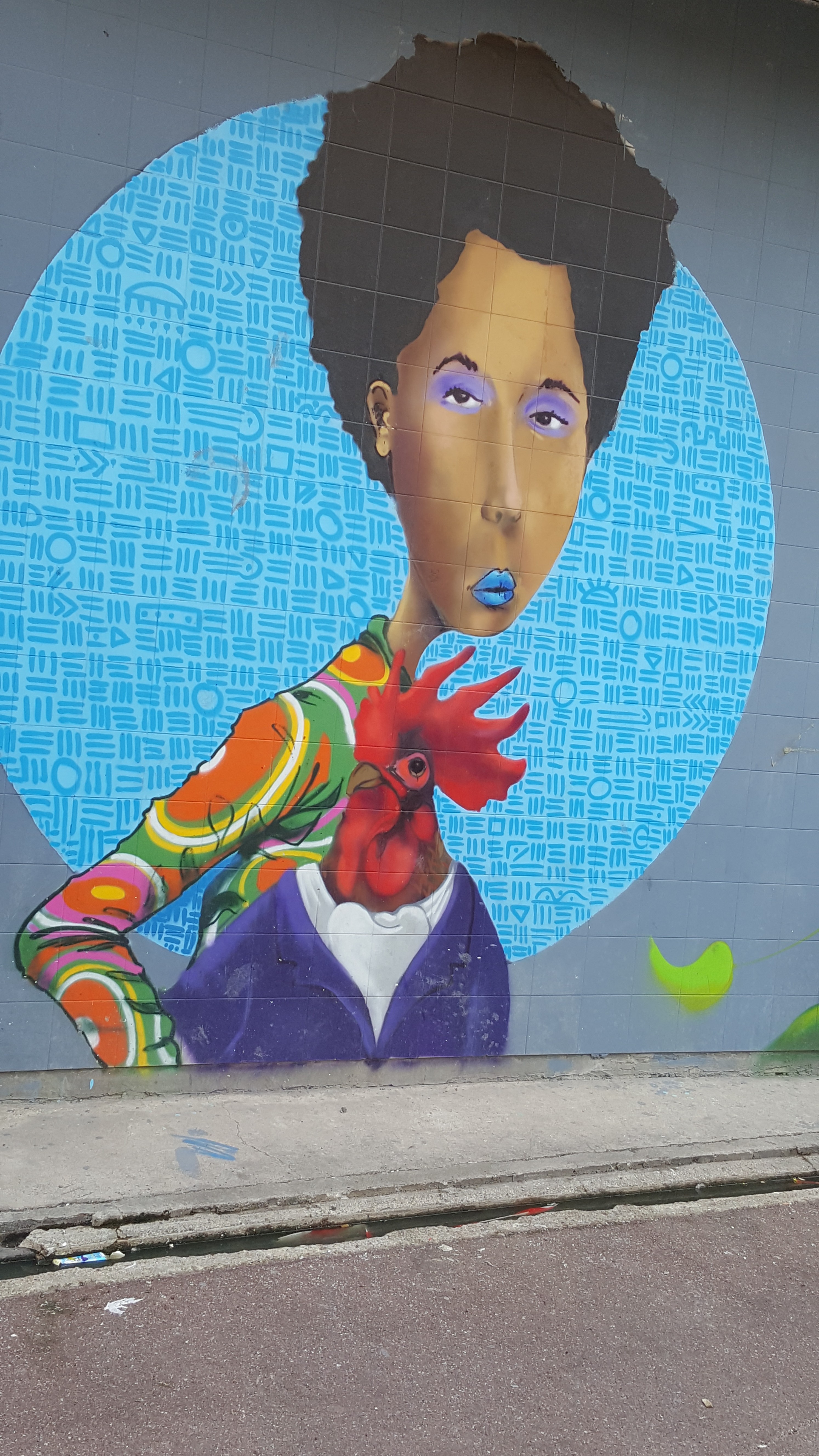Vitry, Dame au coq